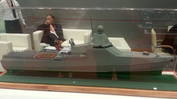 Mô hình tàu hộ vệ.