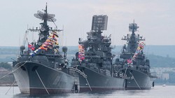 Tàu chiến của Nga. 