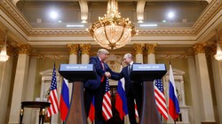 Tổng thống Nga và Mỹ tại Helsinki.