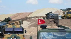 Xe quân sự THổ Nhĩ Kỳ tại Idlib.