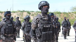 Lực lượng an ninh của SDF.