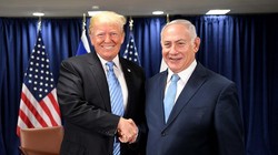 Tổng thống Mỹ Donald Trump và thủ tướng Israel Benjamin Netanyahu.