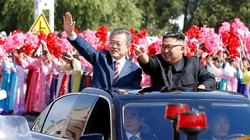 Lãnh đạo Triều Tiên và Hàn Quốc.