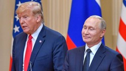 Hai ông Donald Trump và Vladimir Putin trong cuộc họp thượng đỉnh Nga - Hoa Kỳ năm 2018.