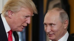 Tổng thống Mỹ Donald Trump và tổng thống Nga Vladimir Putin.