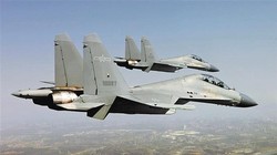 Máy bay chiến đấu J-16 của quân đội Trung Quốc.