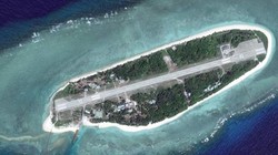 Đảo Ba Bình thuộc quân đảo Trường Sa, Việt Nam, hiện bị Đài Loan chiếm đóng bất hợp pháp. Ảnh: UDN.