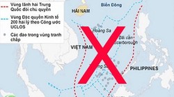 Tuyên bố chủ quyền phi pháp "đường lưỡi bò" do Trung Quốc tự ý vẽ, đòi hỏi với phần lớn diện tích Biển Đông đã bị Tòa trọng tài thường trực quốc tế bác bỏ ngày 12/7/2016.