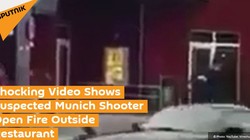 Thời điểm nghi can nổ súng bên ngoài nhà hàng ở Munich