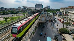 Đường sắt trên cao Nhổn - ga Hà Nội.