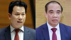 Hai ông Đặng Quốc Khánh (trái) và Chẩu Văn Lâm.