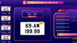 Hàng loạt biển số xe máy được trả giá hơn 100 triệu đồng, cao nhất ở Cà Mau