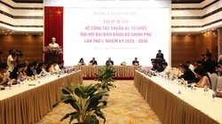 Tổng bí thư Tô Lâm sẽ dự Đại hội Đảng bộ Chính phủ lần thứ I