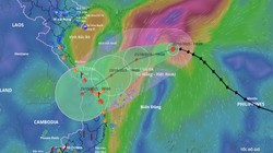 Hoàn lưu bão số 12 kết hợp không khí lạnh, Quảng Trị – Huế – Đà Nẵng có thể mưa trên 900 mm
