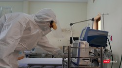 BV Dã chiến đã sẵn sàng 300 giường bệnh chống virus Covid - 19. Ảnh: Nguyễn Trăm