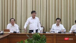 Chống dịch COVID-19, chủ tịch UBND TP.HCM: Đừng để nước tới chân mới nhảy! Ảnh: Sỹ Đông