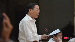 Ông Nguyễn Tấn Bỉnh - Giám đốc Sở Y tế TP.HCM. Ảnh: Hiếu Nguyễn