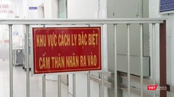 Khu cách ly BV Chợ Rẫy TP.HCM. Ảnh: N.T