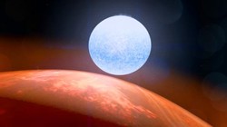 Hành tinh thú vị có 2 mùa hè và 2 mùa đông. Ảnh: NASA