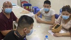 Một nhóm người Trung Quốc nhập cảnh trái phép vào Việt Nam. Ảnh: Công an TP.HCM