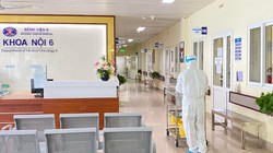 Nhân viên y tế tại Bệnh viện K. ảnh: BV K