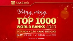 SeABank tăng 150 bậc trong bảng xếp hạng “Top 1000 Ngân hàng thế giới” 