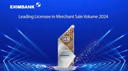 Eximbank được vinh danh tại JCB Vietnam Conference 2025 nhờ kết quả kinh doanh thẻ nổi bật