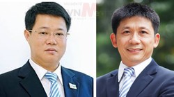 Ông Nguyễn Trường Giang (trái) và ông Bùi Xuân Thu