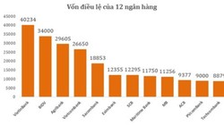 Sau sáp nhập, Vietinbank soát ngôi đầu về vốn điều lệ