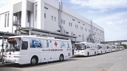 Sản phẩm xe khám bệnh lưu động của JVC.