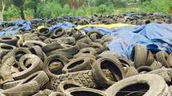 Lốp ôtô đã qua sử dụng tạm nhập nhưng không tái xuất được