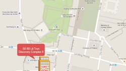 Dự án chung cư Lê Trực nằm ở vị trí trung tâm