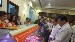 Vissan đã ngưng bán thịt bò Úc của HAGL từ khoảng tháng 2-2015. Trong ảnh: Đại diện của Vissan và HAGL tại buổi lễ ra mắt dòng sản phẩm mới thịt bò tơ Úc vào chiều 4-2-2015.