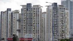 Dự án căn hộ cao cấp The Sun Avenue, quận 2, Thành phố Hồ Chí Minh thu hút khách trong thời gian qua. (Ảnh: Hoàng Hải/TTXVN)