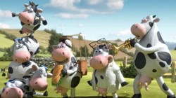 Hình ảnh những chú bò vui nhộn cực kỳ ấn tượng của Vinamilk.