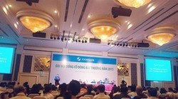 Quang cảnh Đại hội đồng cổ đông bất thường 2015 của Eximbank (Ảnh: PD)