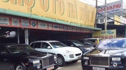 Rolls-Royce Phantom biển "tứ quý 3" của nữ đại gia Diệu Hiền được trưng tại chợ ô tô cũ khiến dân mạng bất ngờ. Ảnh: Facebook.