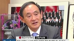 Chánh văn phòng Nội các Nhật Bản Yoshihide Suga (Ảnh: Bloomberg)