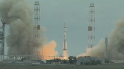 Clip hiếm toàn cảnh sân bay vũ trụ mới của Nga