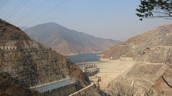 Đập Tiểu Loan trên dòng sông Mekong của Trung Quốc. Ảnh: International Rivers