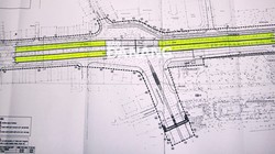 Mặt bằng quy hoạch hầm chui tại nút giao thông Lê Độ - Điện Biên Phủ - Nguyễn Tri Phương