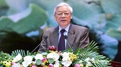 Tổng Bí thư Nguyễn Phú Trọng phát biểu khai mạc hội nghị (Ảnh: N.B)