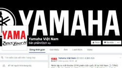 Fanpage "Yamaha Việt Nam" thu hút gần 50.000 lượt người thích