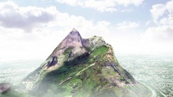 UAE đang thử nghiệm dự án xây núi nhân tạo để tăng nguồn nước mưa.