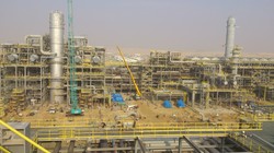 Công trường xây dựng dự án lọc hóa dầu Nghi Sơn