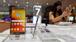 Khai tử Galaxy Note 7 không khiến Samsung Việt Nam cắt giảm lao động trong năm nay ẢNH: AFP