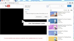 Dụ người dùng tải extension độc hại về máy tính.  ​