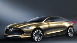 Mẫu xe sedan VinFast do Ital Design thiết kế