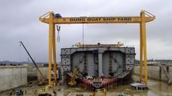 Nhà máy đóng tàu Dung Quất, một trong những dự án yếu kém của ngành Công thương. Ảnh: TBKTVN