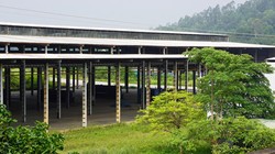 Dự án của Vinaxuki hiện hoang tàn như này. Ảnh: Zing